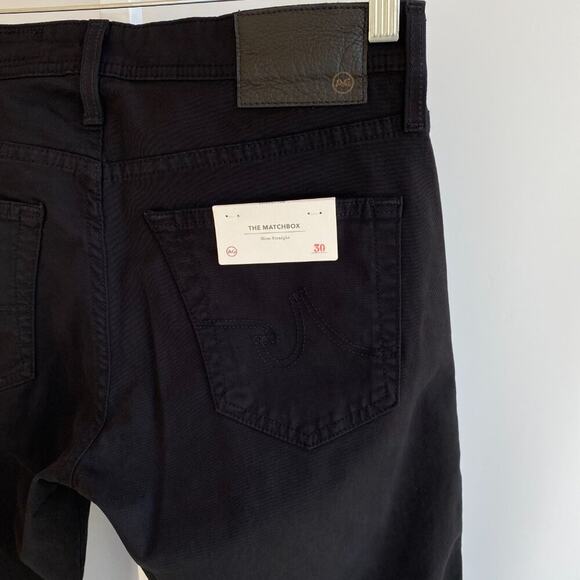 NWT AG Adriano Goldschmied The Matchbox Slim Straight Pants sz 30 - Picture 6 of 11